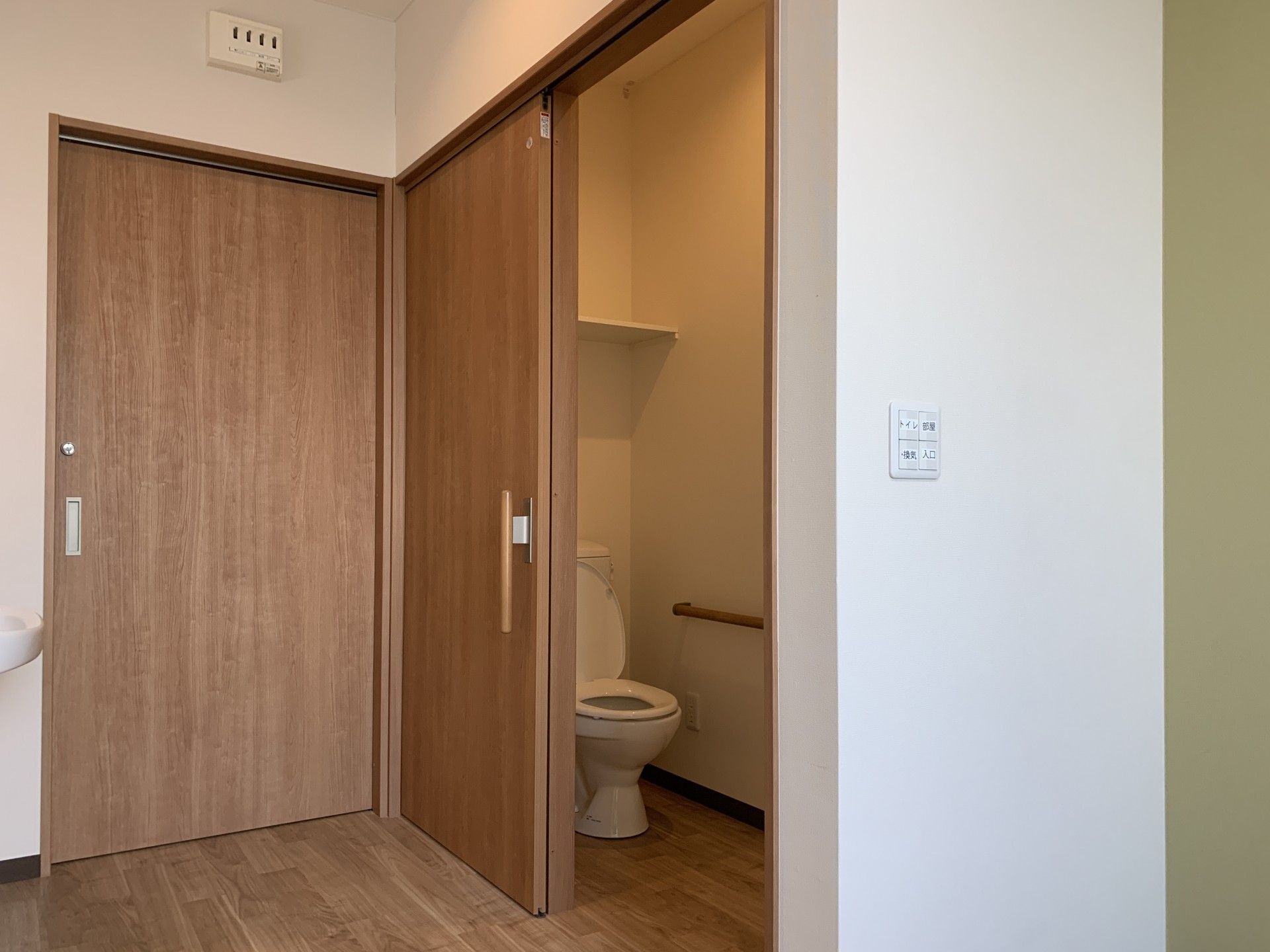 清潔なトイレスペース