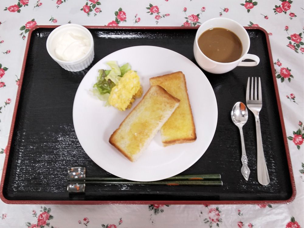朝食の一例