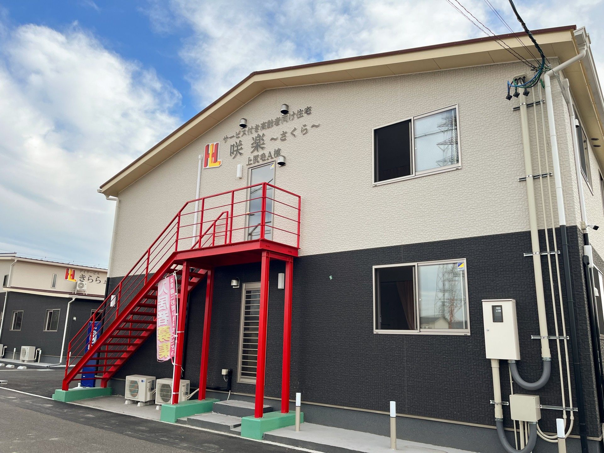 2階建ての建物