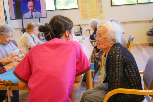 利用者様と職員