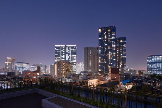 屋上庭園（夜）