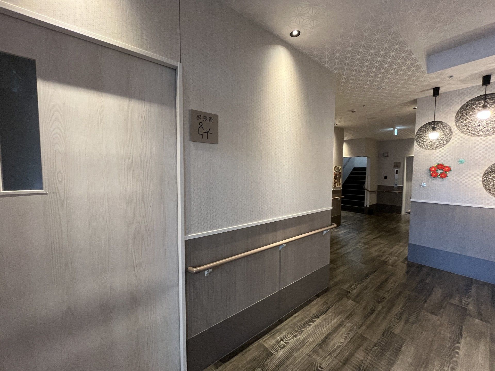 落ち着いた廊下