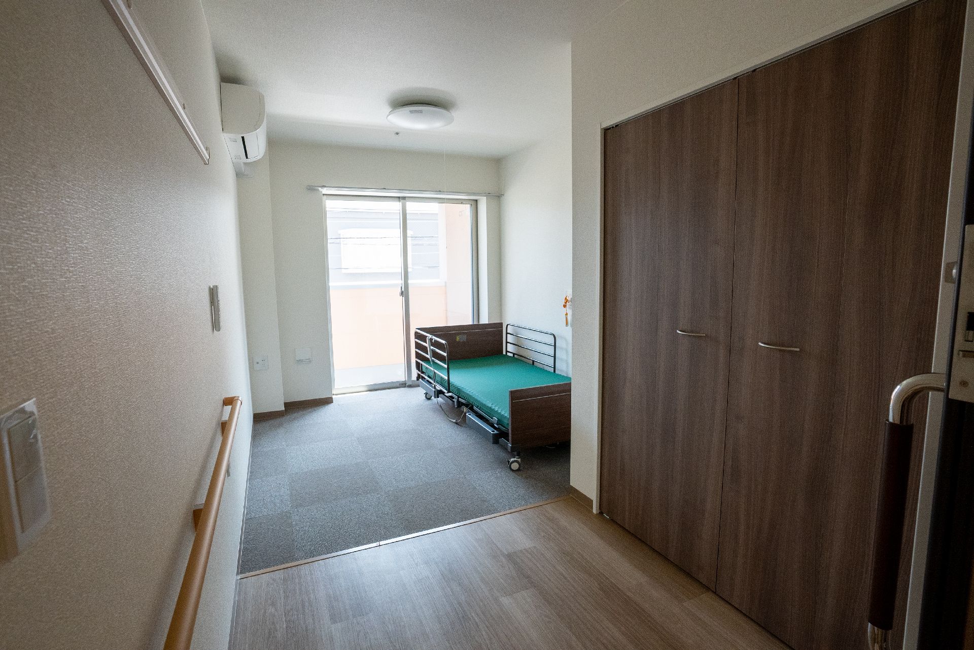 数多くの家具を設置することができ、入居者が快適に過ごせる居室