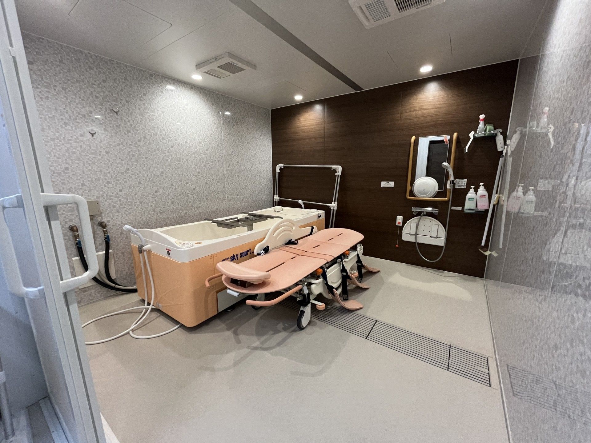 快適なバリアフリー浴室