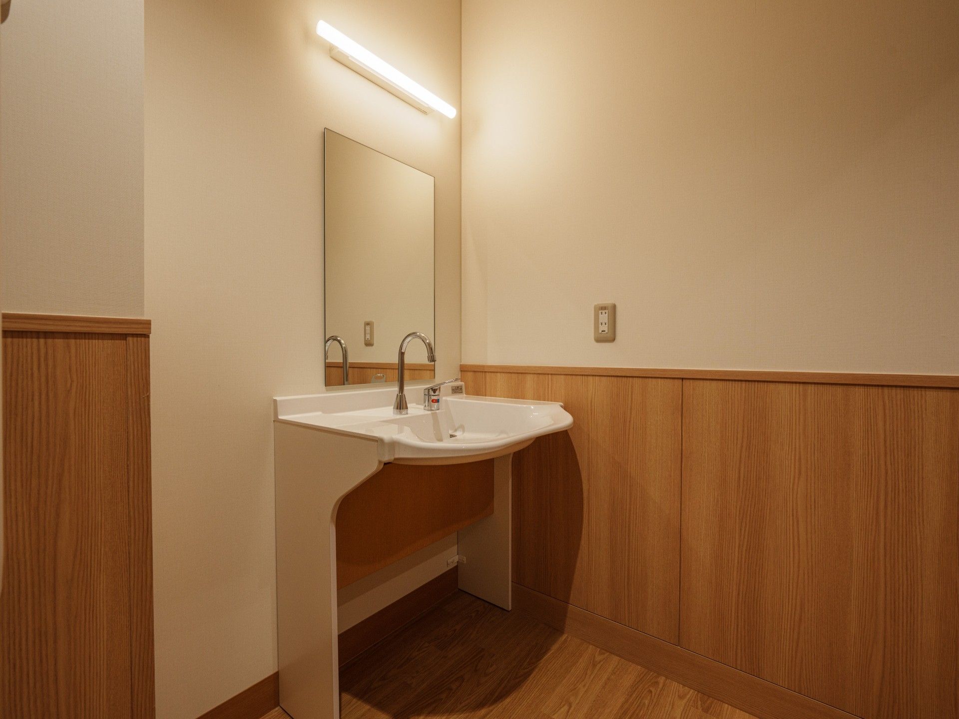 洗面台のある一角