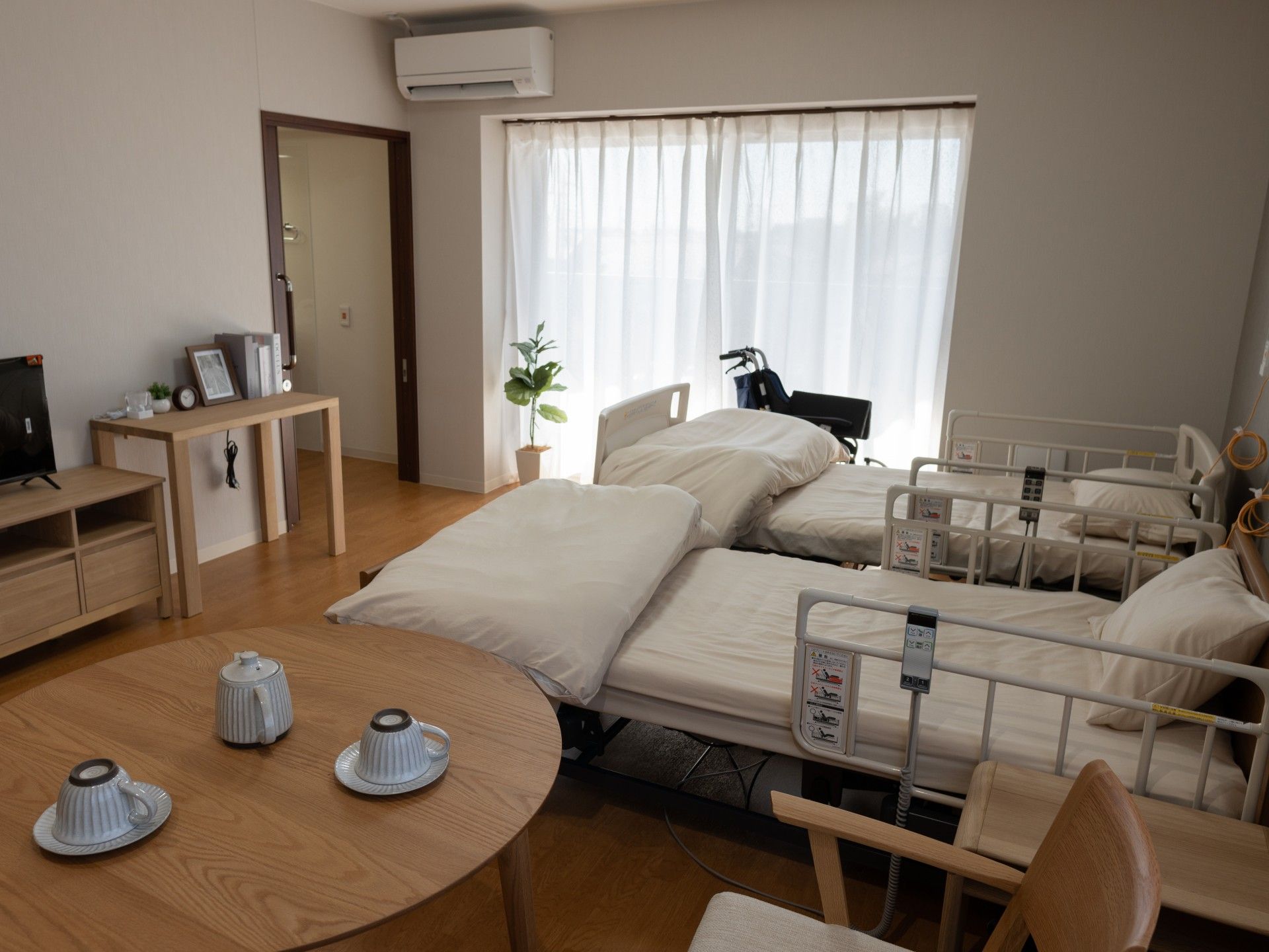 医療スタッフとご入居者様