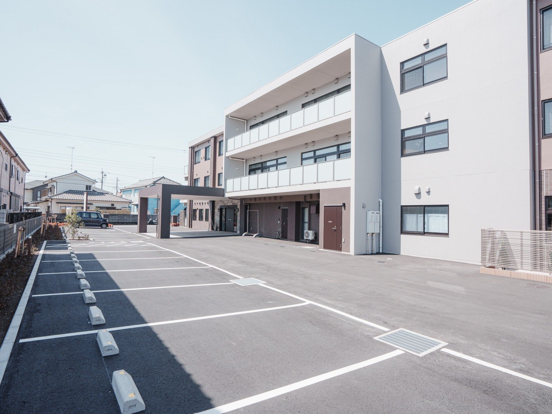 清潔な外観の建物