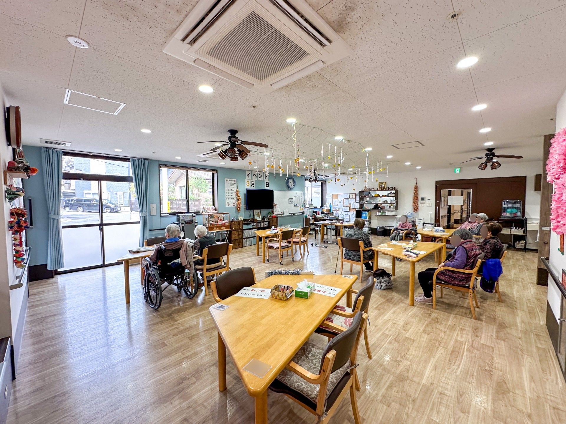 清潔な個室の居室