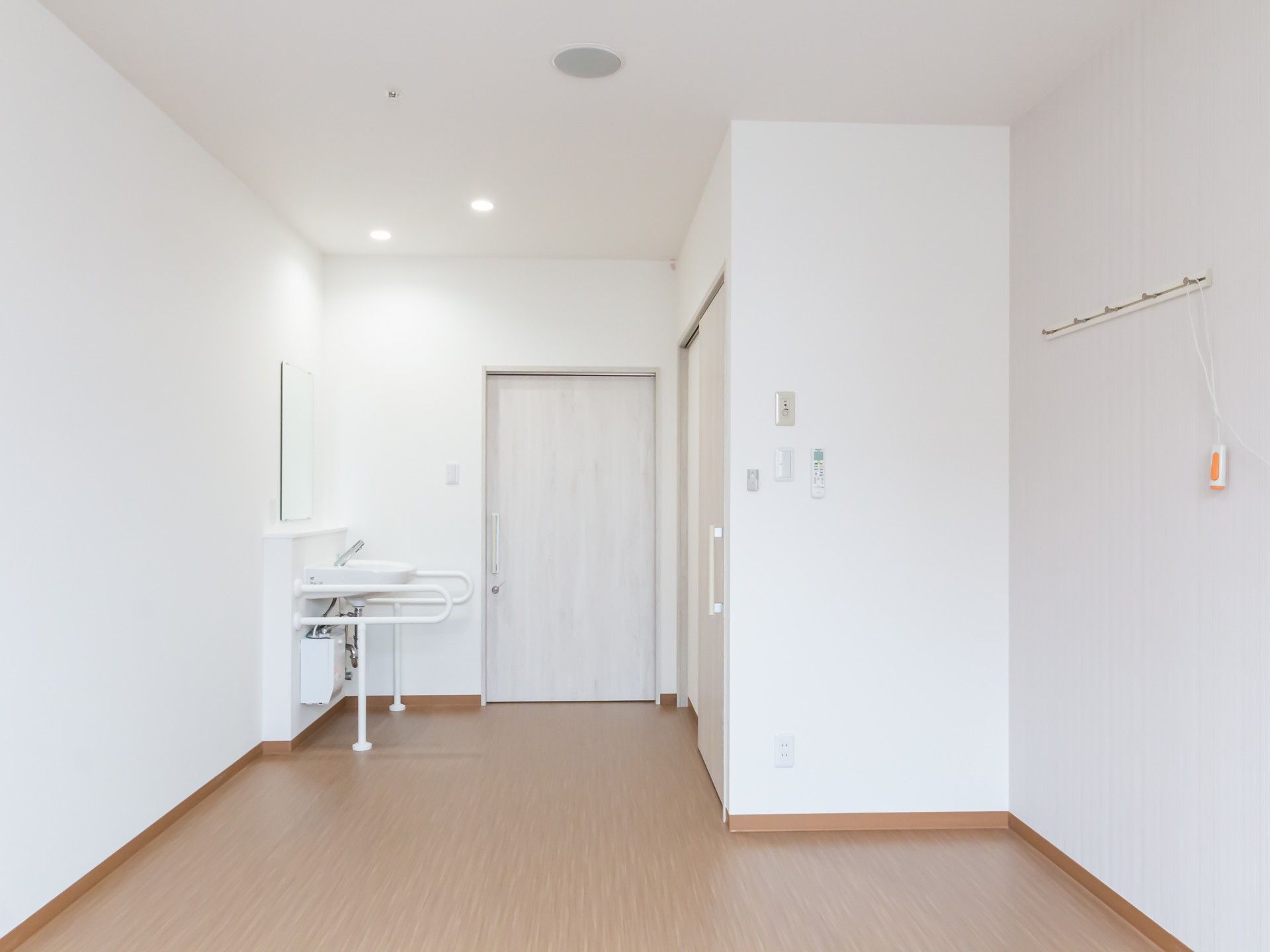 手洗い場のある部屋