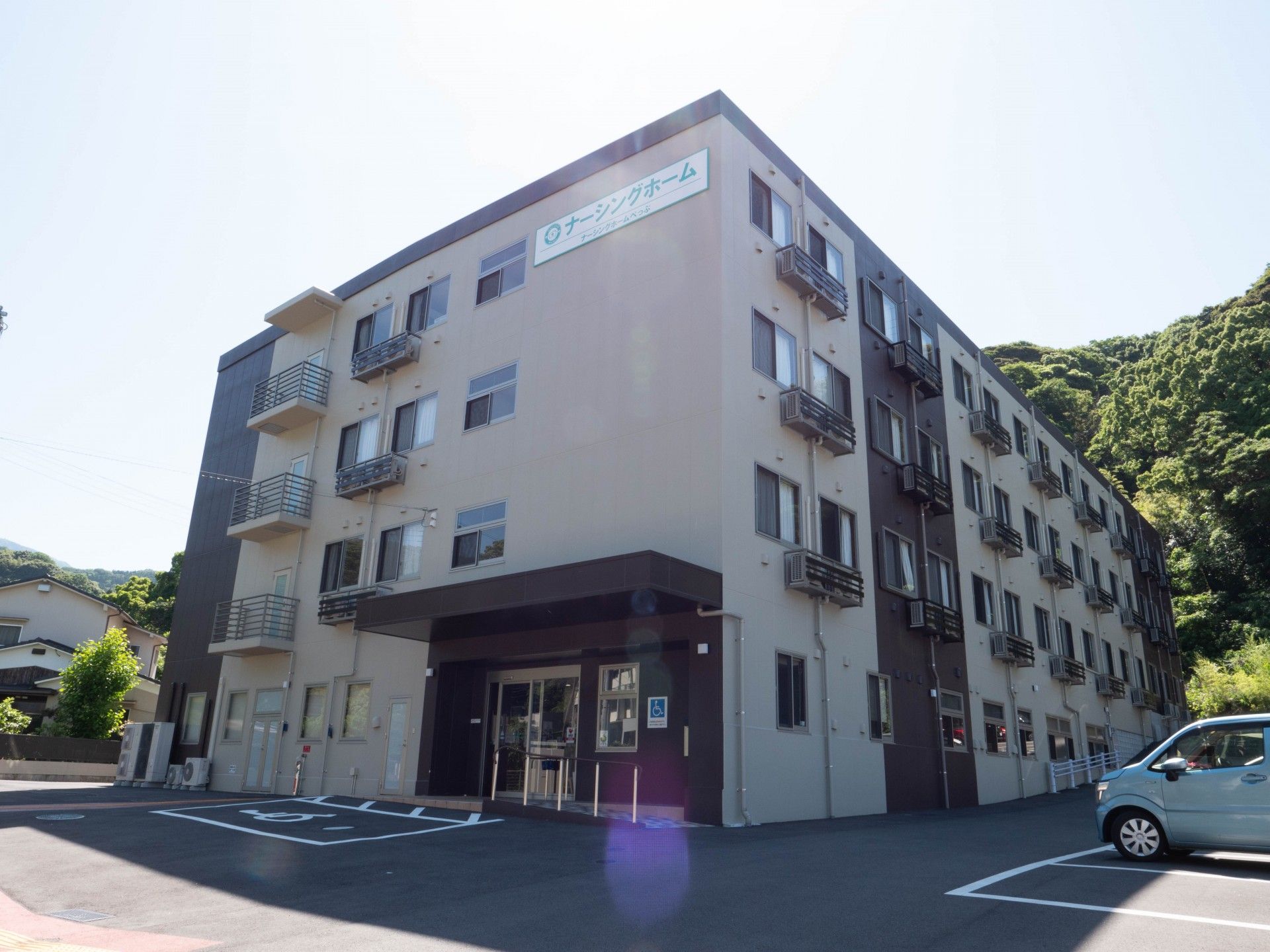 快適な施設の外観