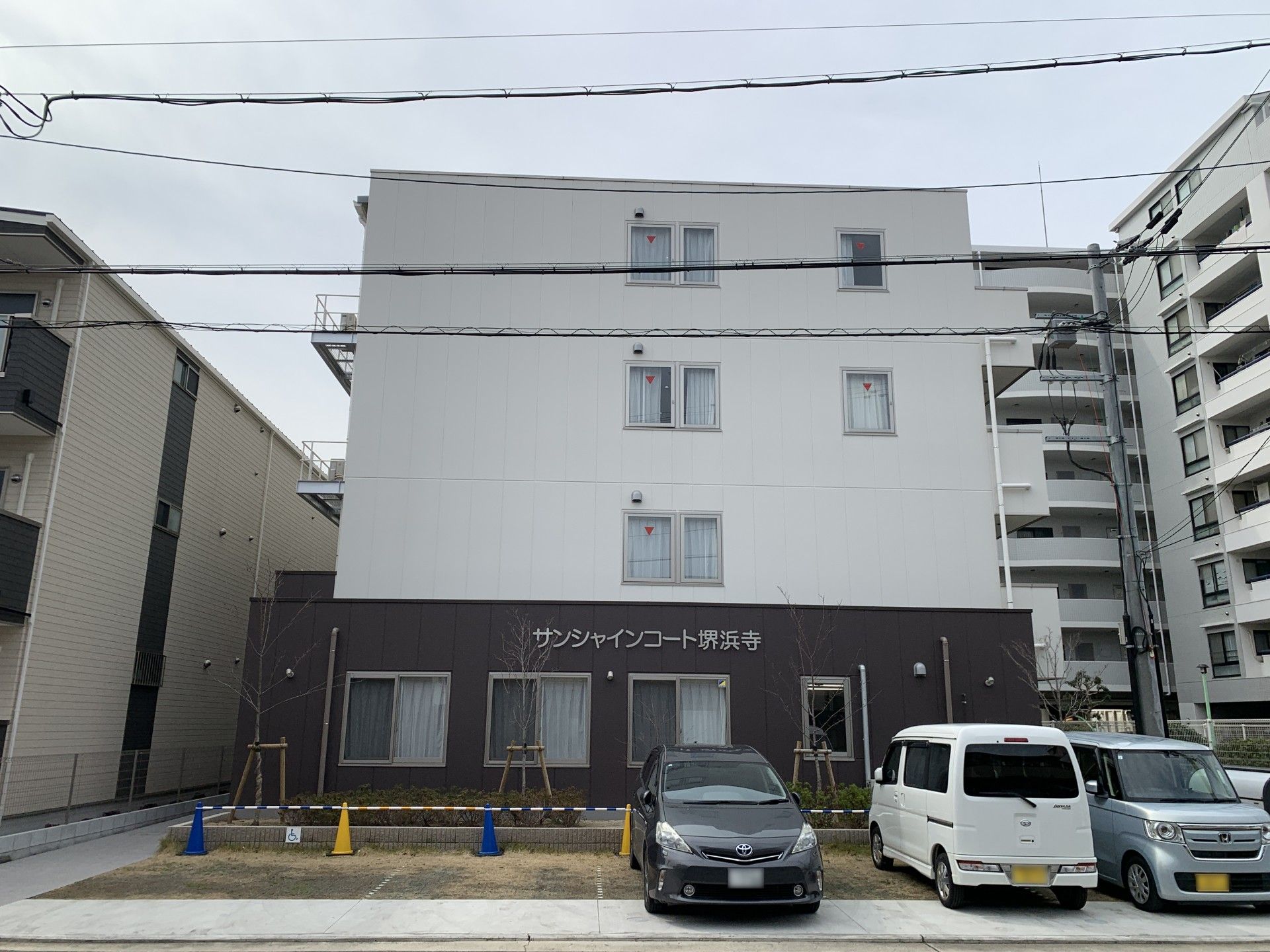 清潔感のある建物外観