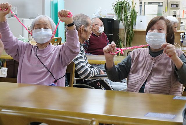 楽しそうな活動の様子