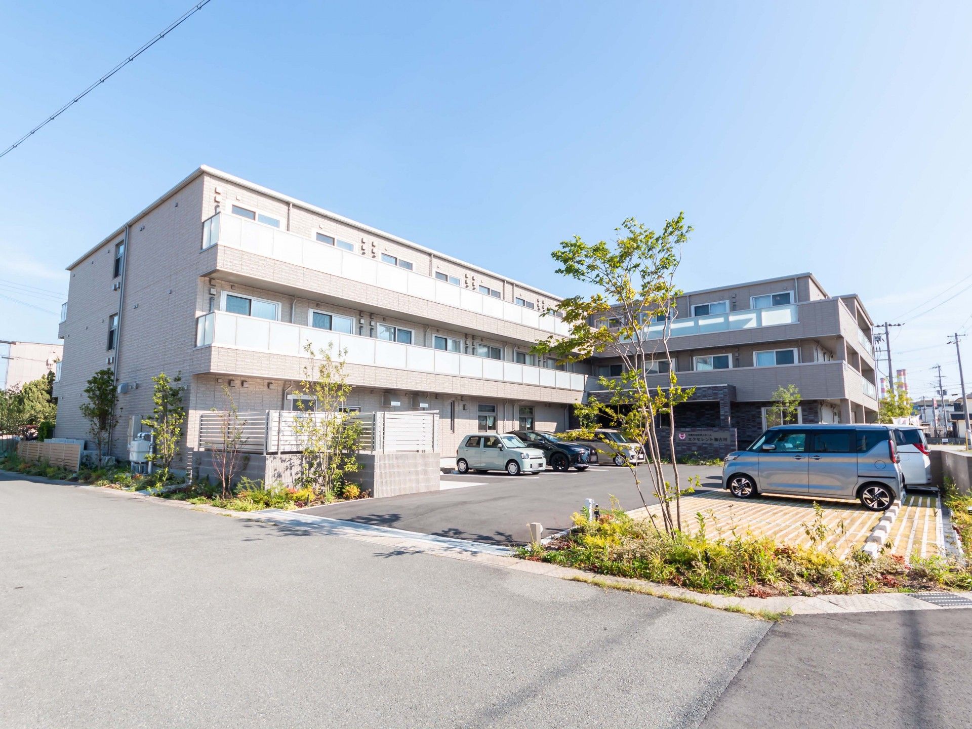 快適な施設の外観