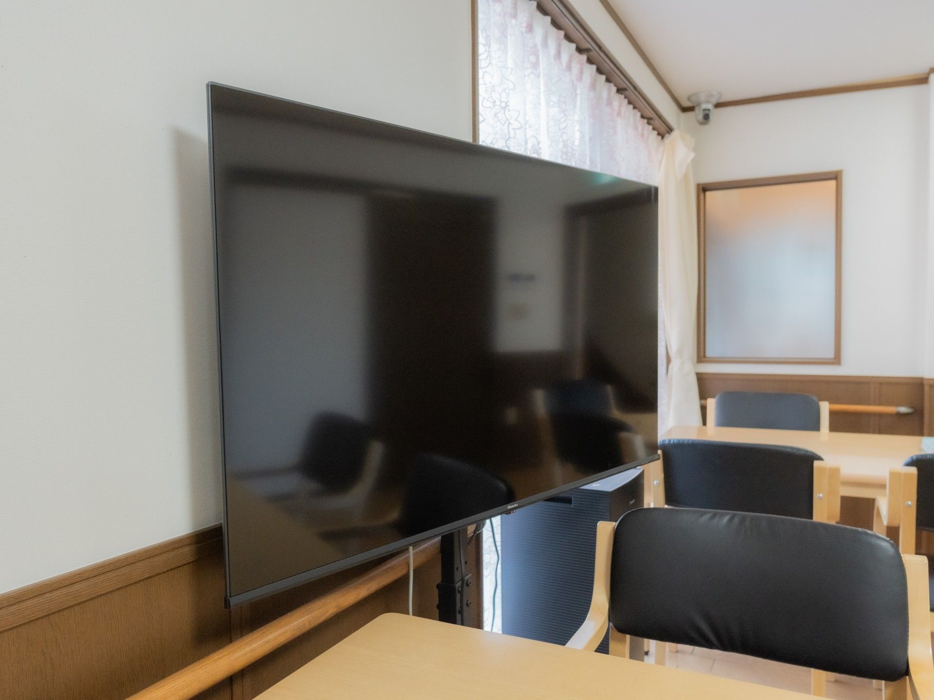 共有スペースにテレビがある