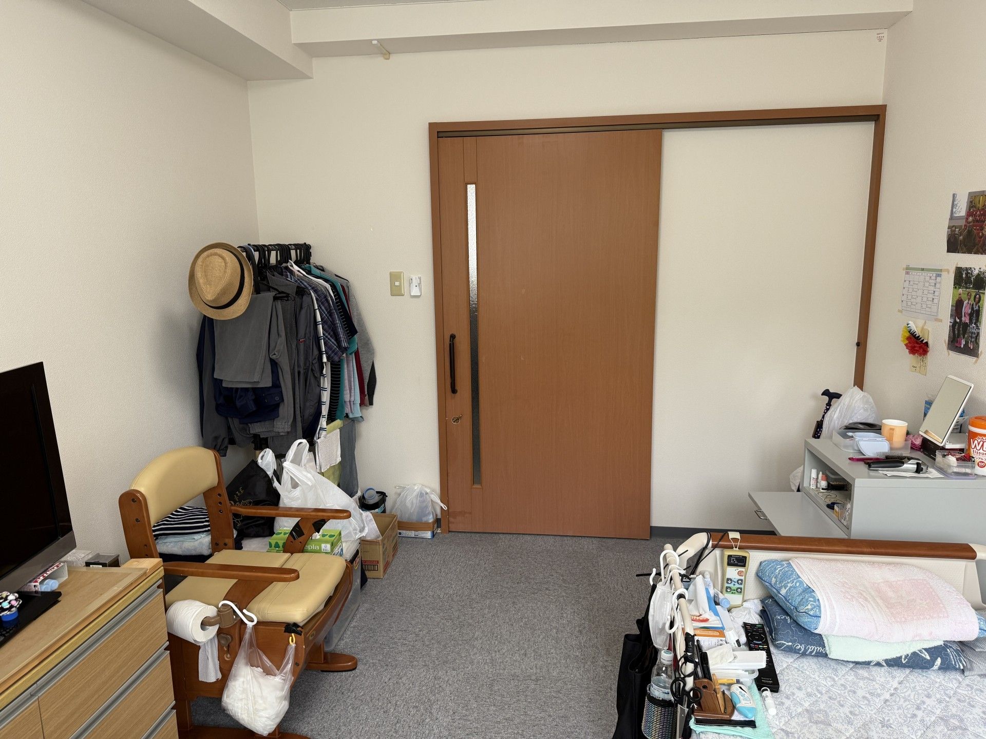 落ち着いた個室の様子