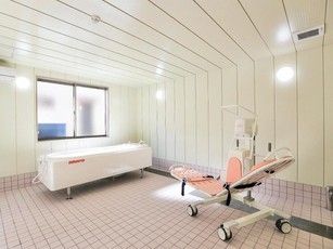 ゆったり浴室のバリアフリー