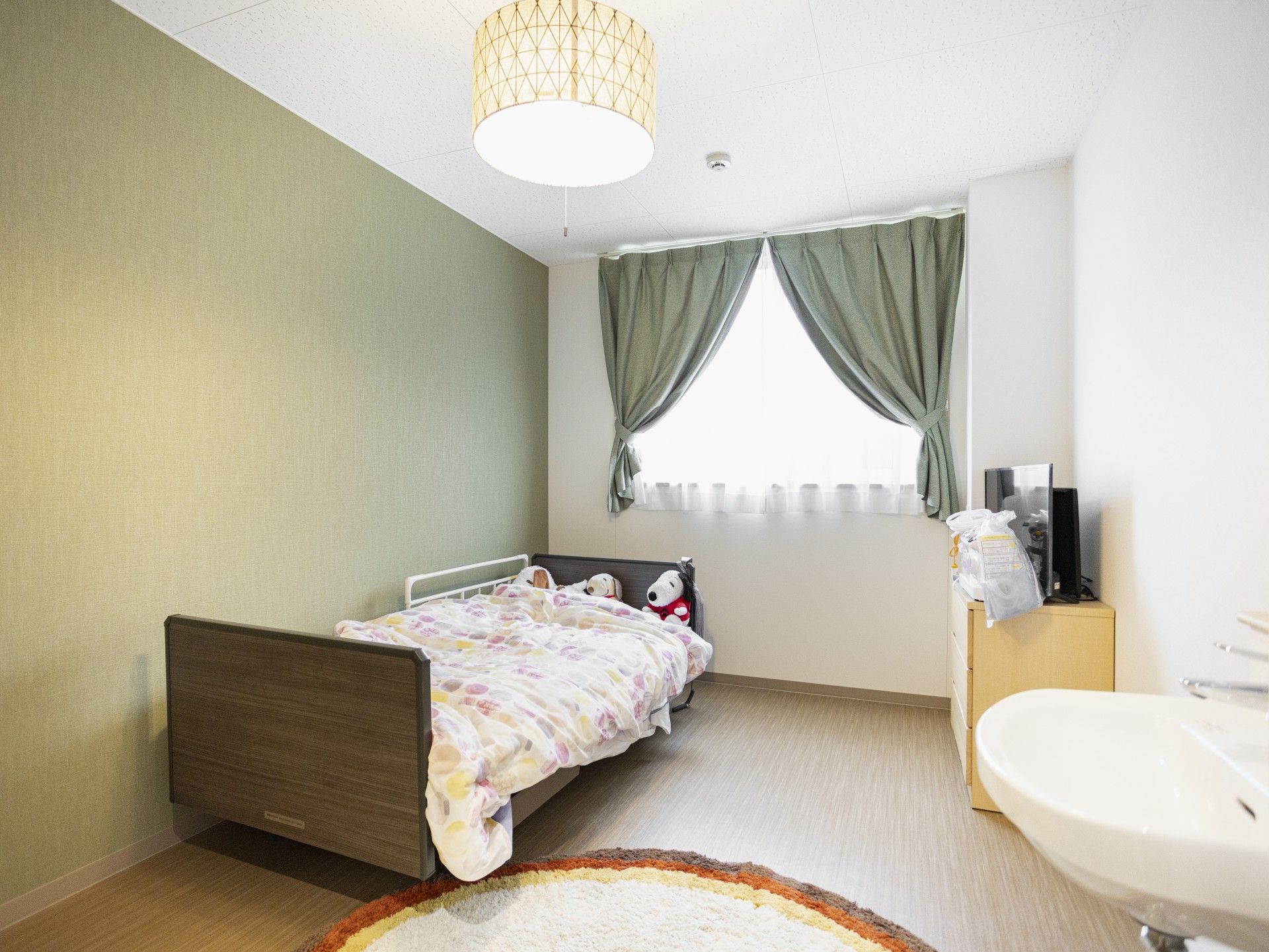 落ち着いた雰囲気の個室