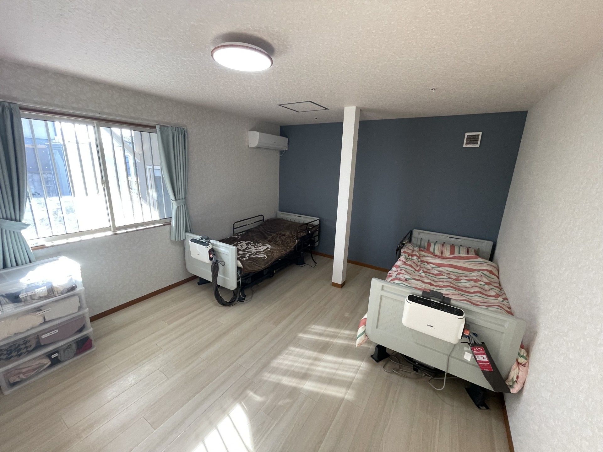日当たりの良い居室