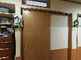 温かみのある廊下と利用者様