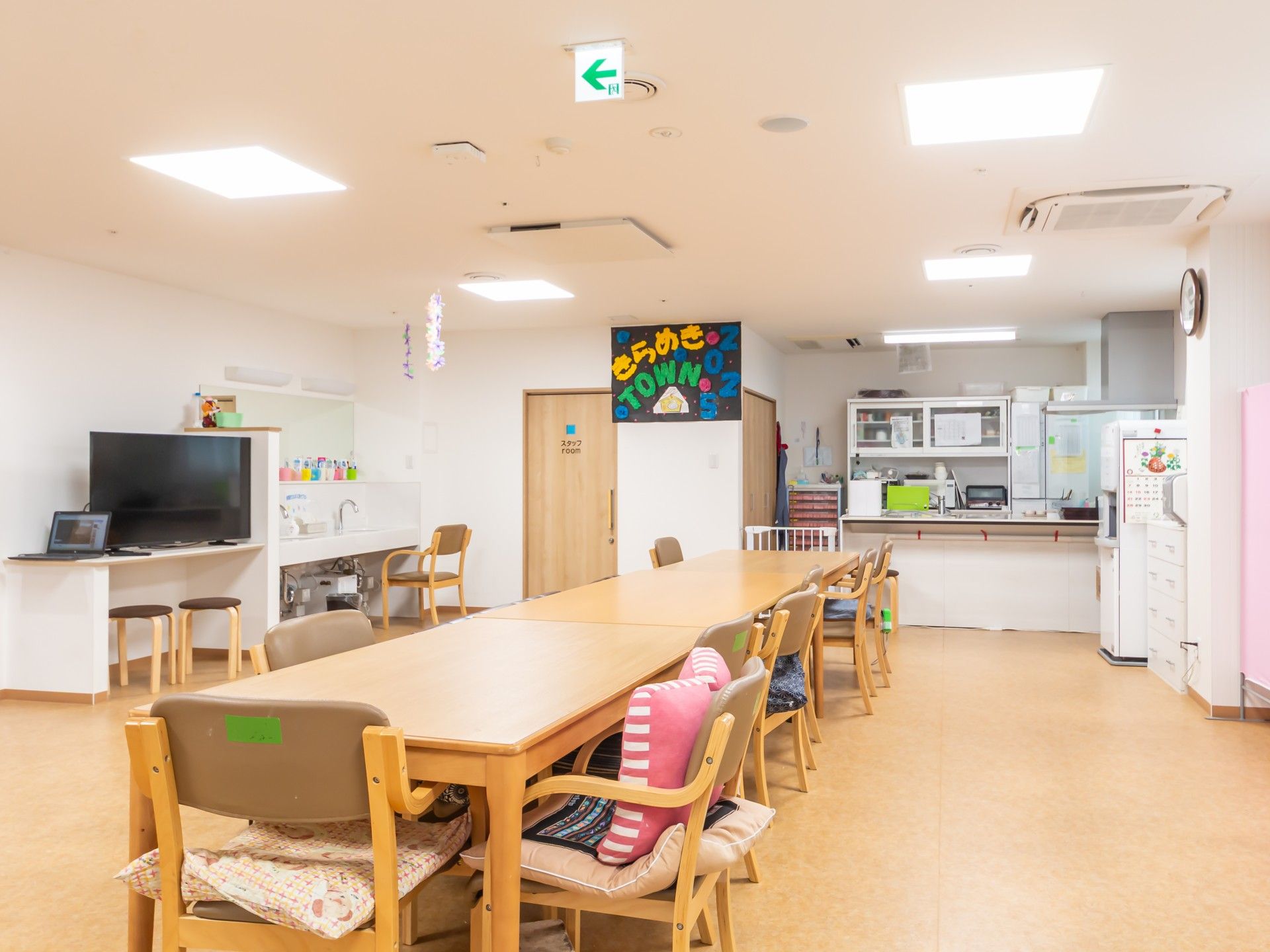 くつろぎの共有スペース