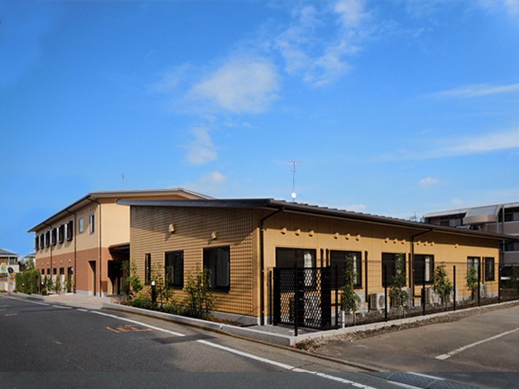 全室個室の施設外観