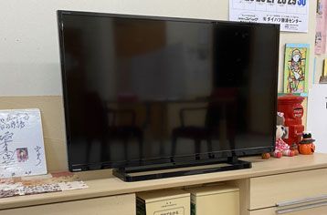 共用スペースのテレビ