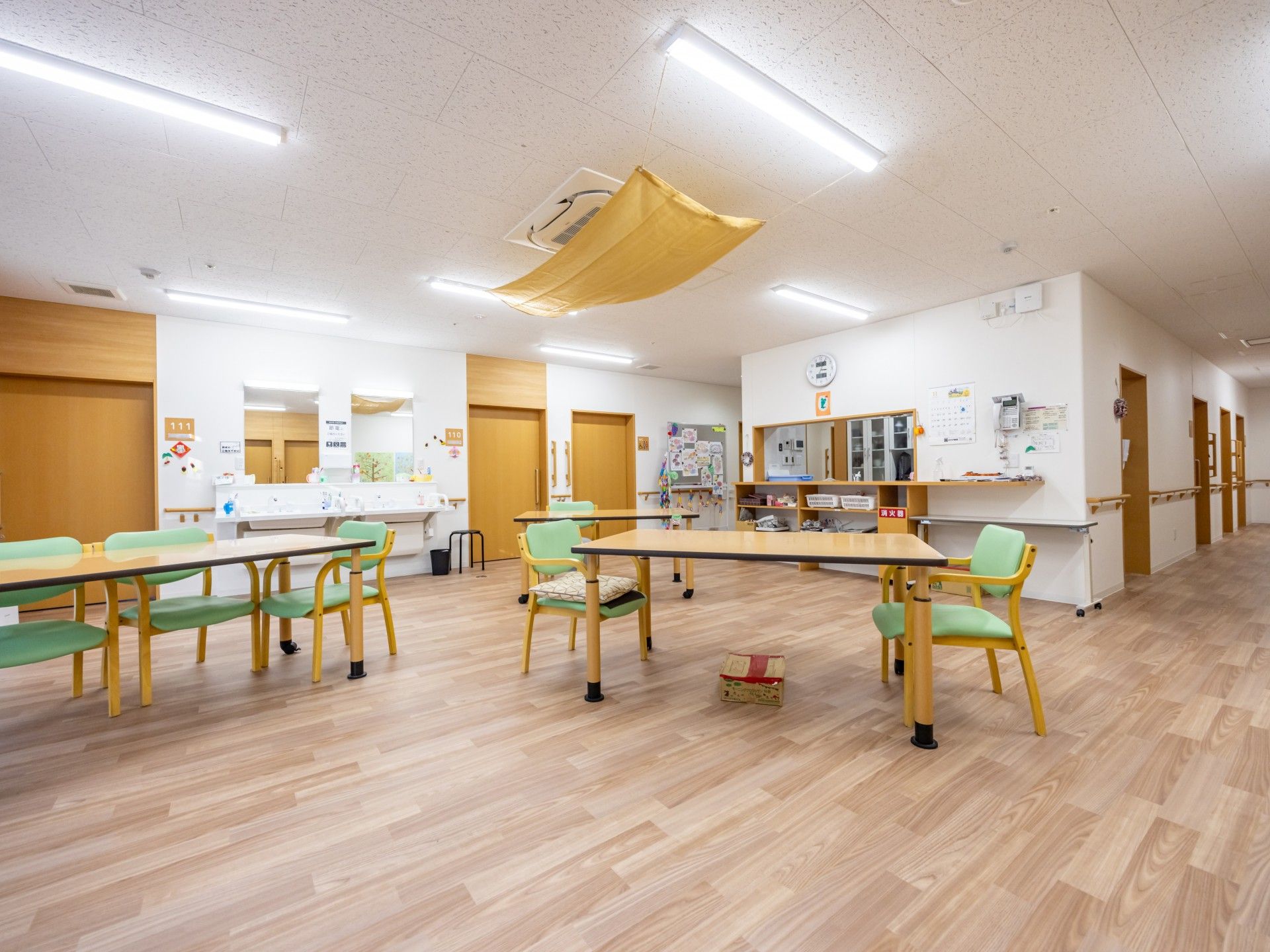 介護スタッフとご入居者様