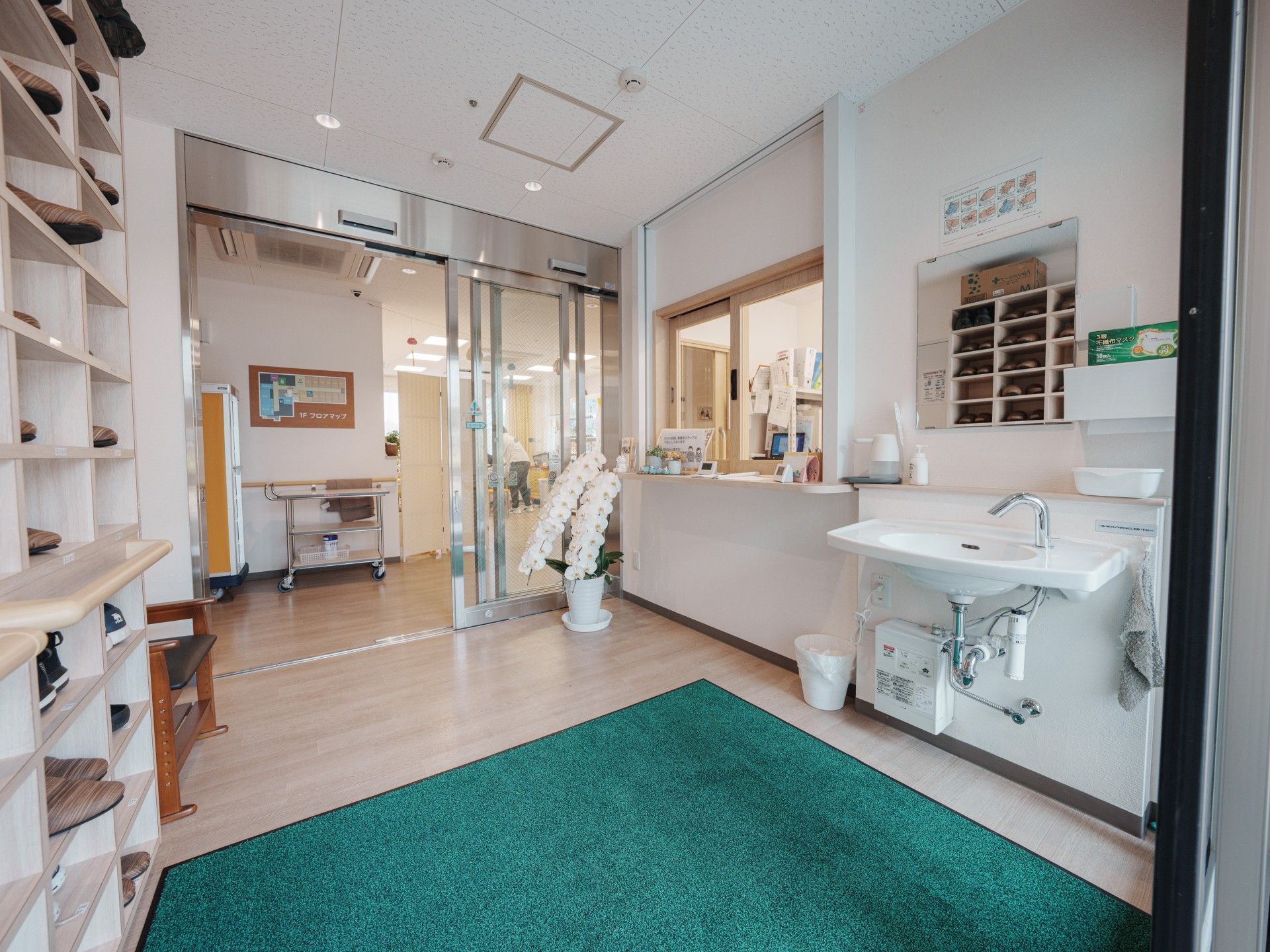 清潔な玄関スペース