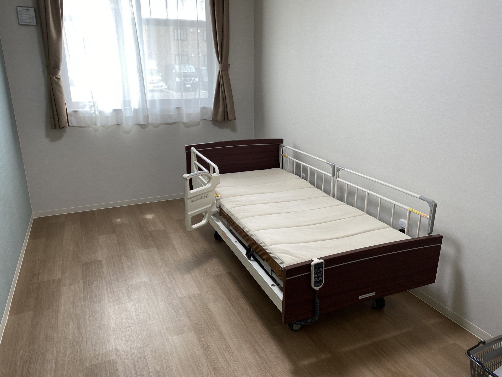 明るい運動器具の部屋