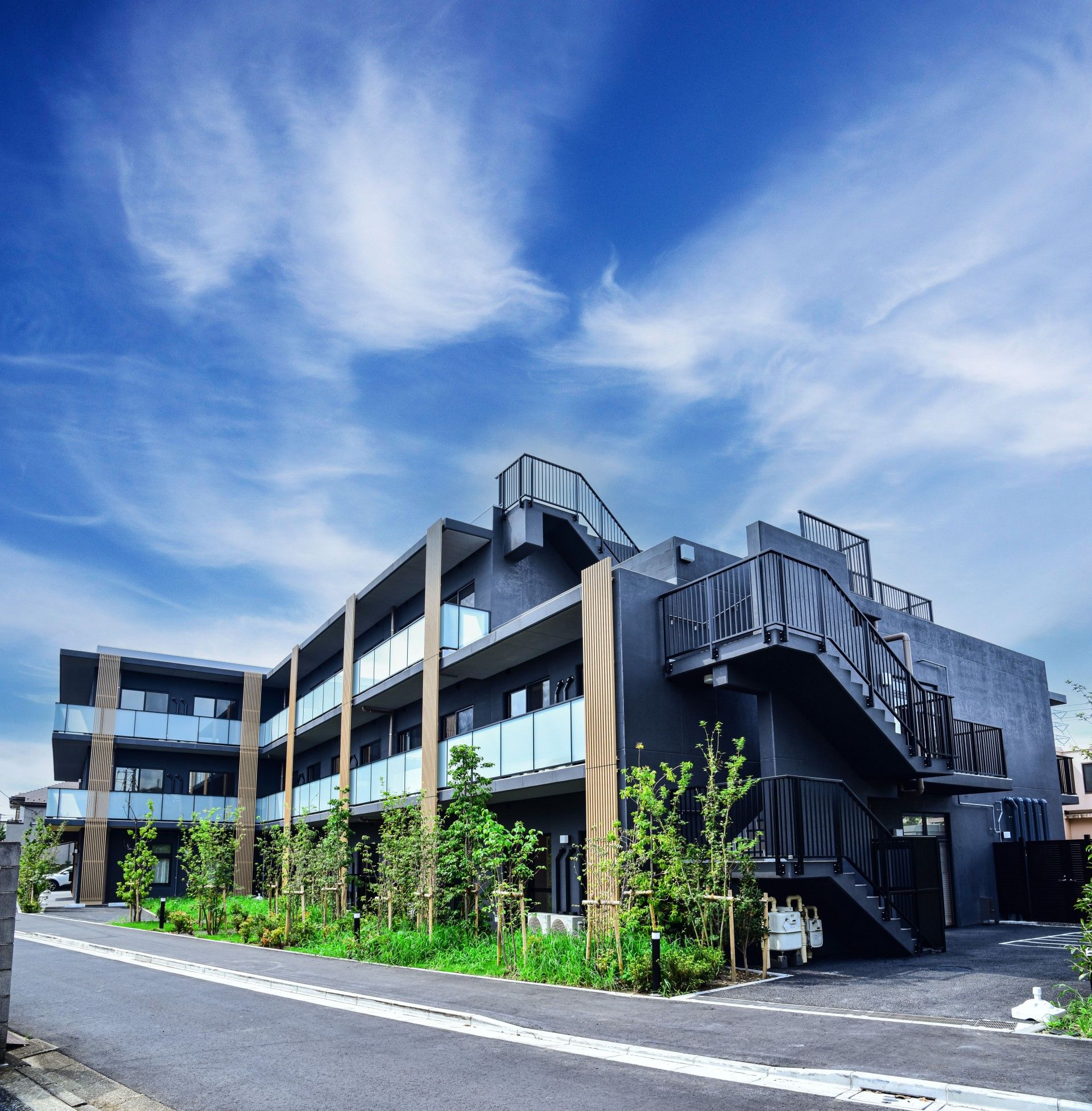 3階建ての建物