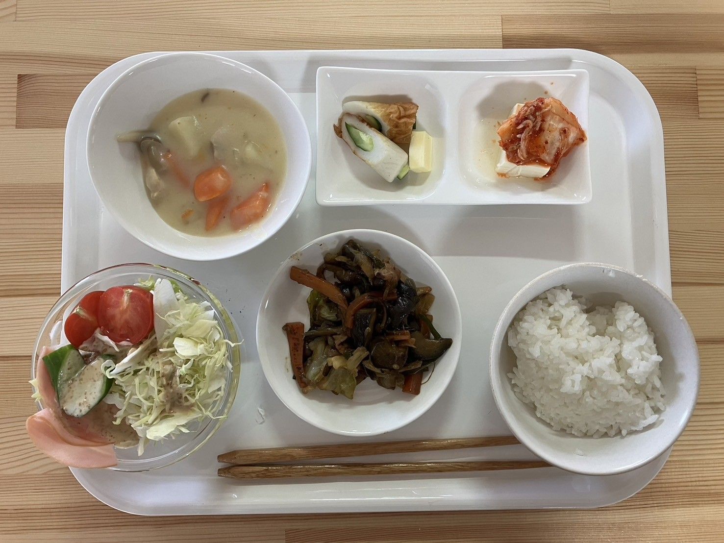 栄養バランスの取れた食事