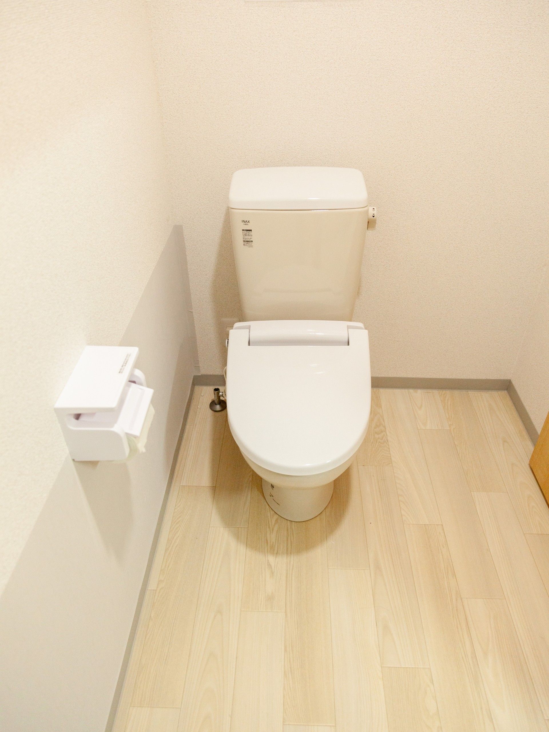 清潔なトイレの一角