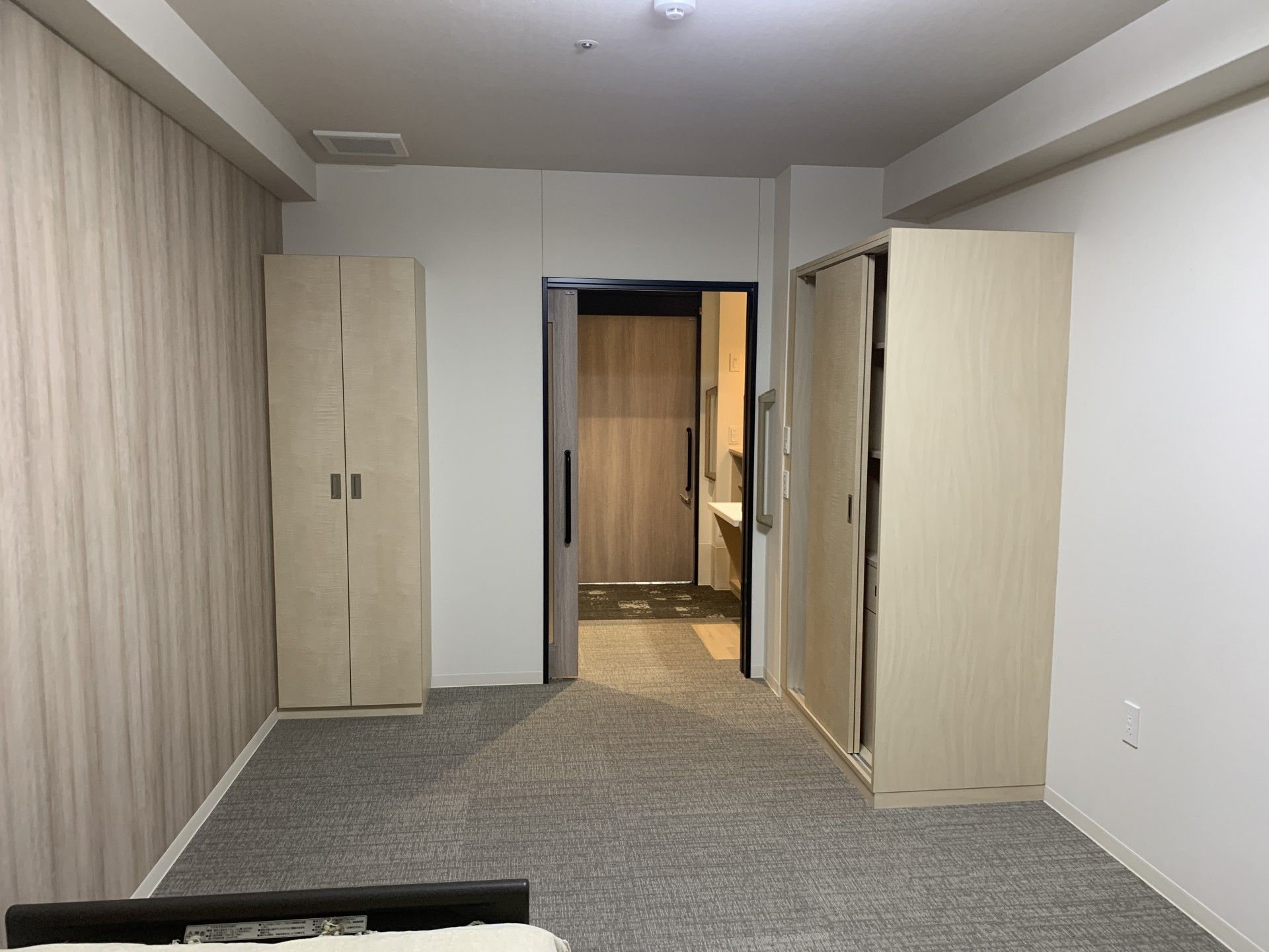 居心地の良い居室の入口