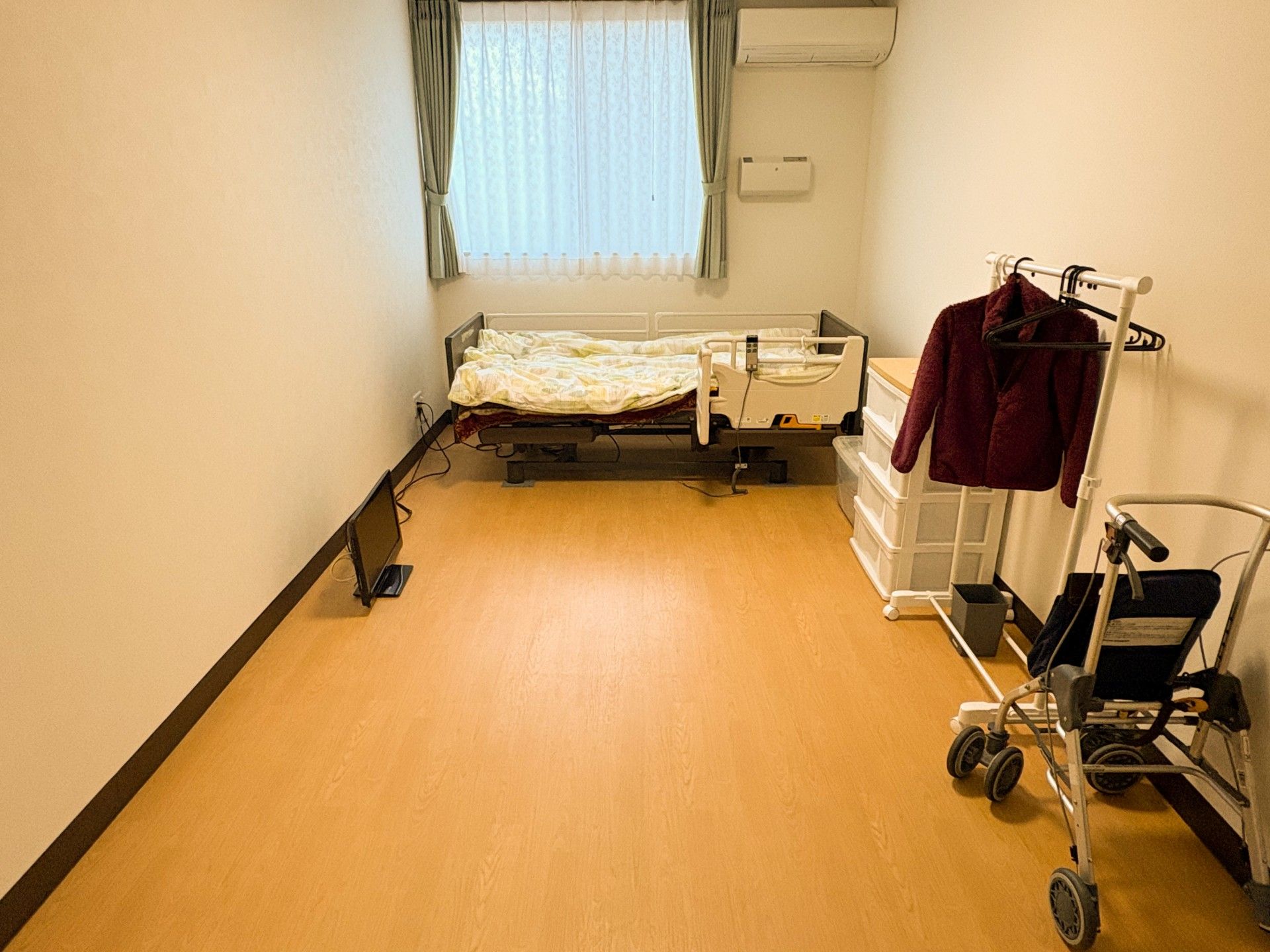 シンプルな個室