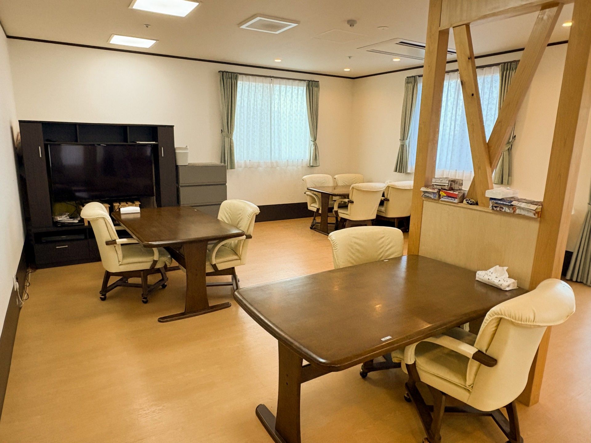 くつろぎの共有スペース