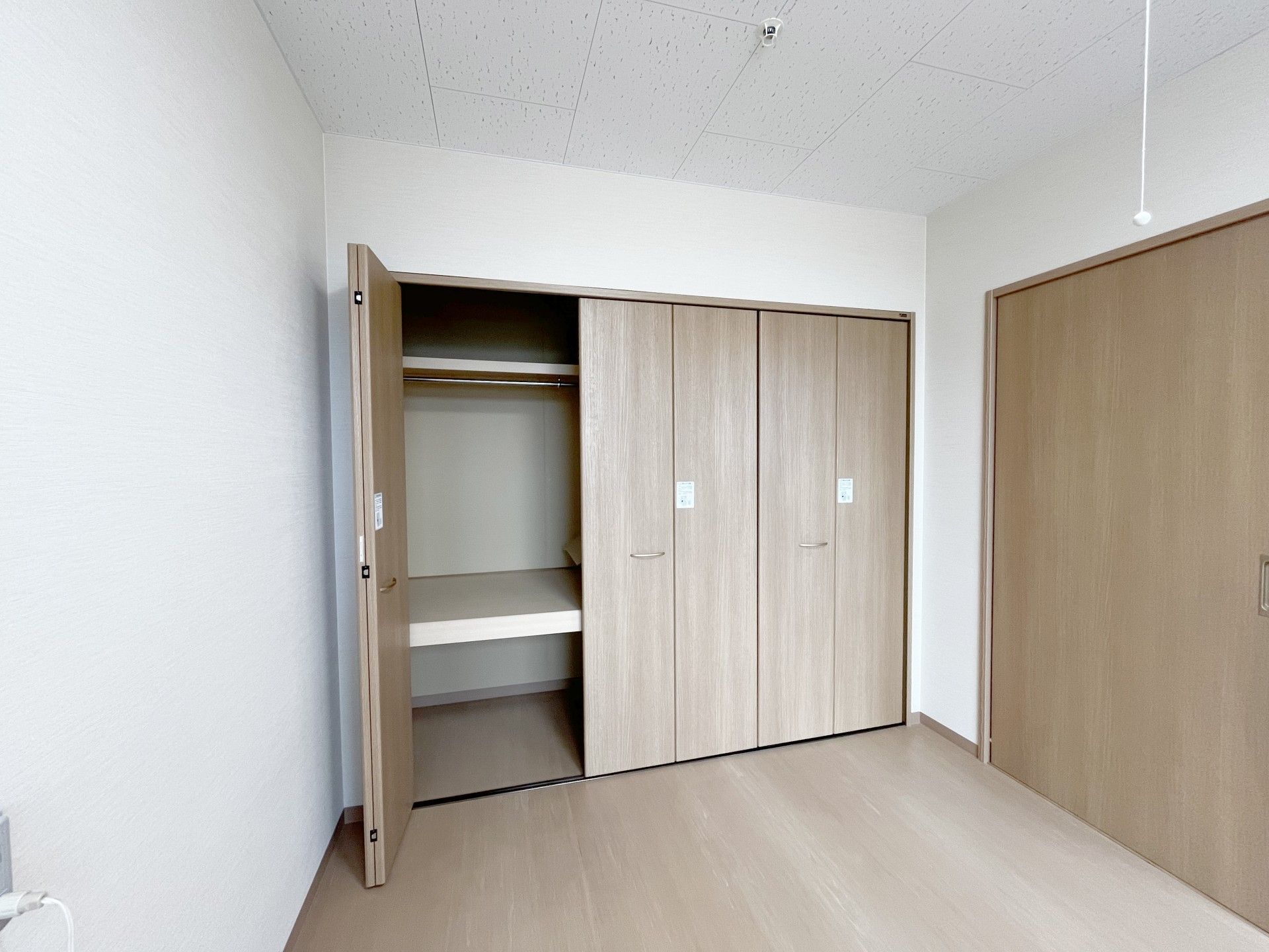 収納が充実した部屋