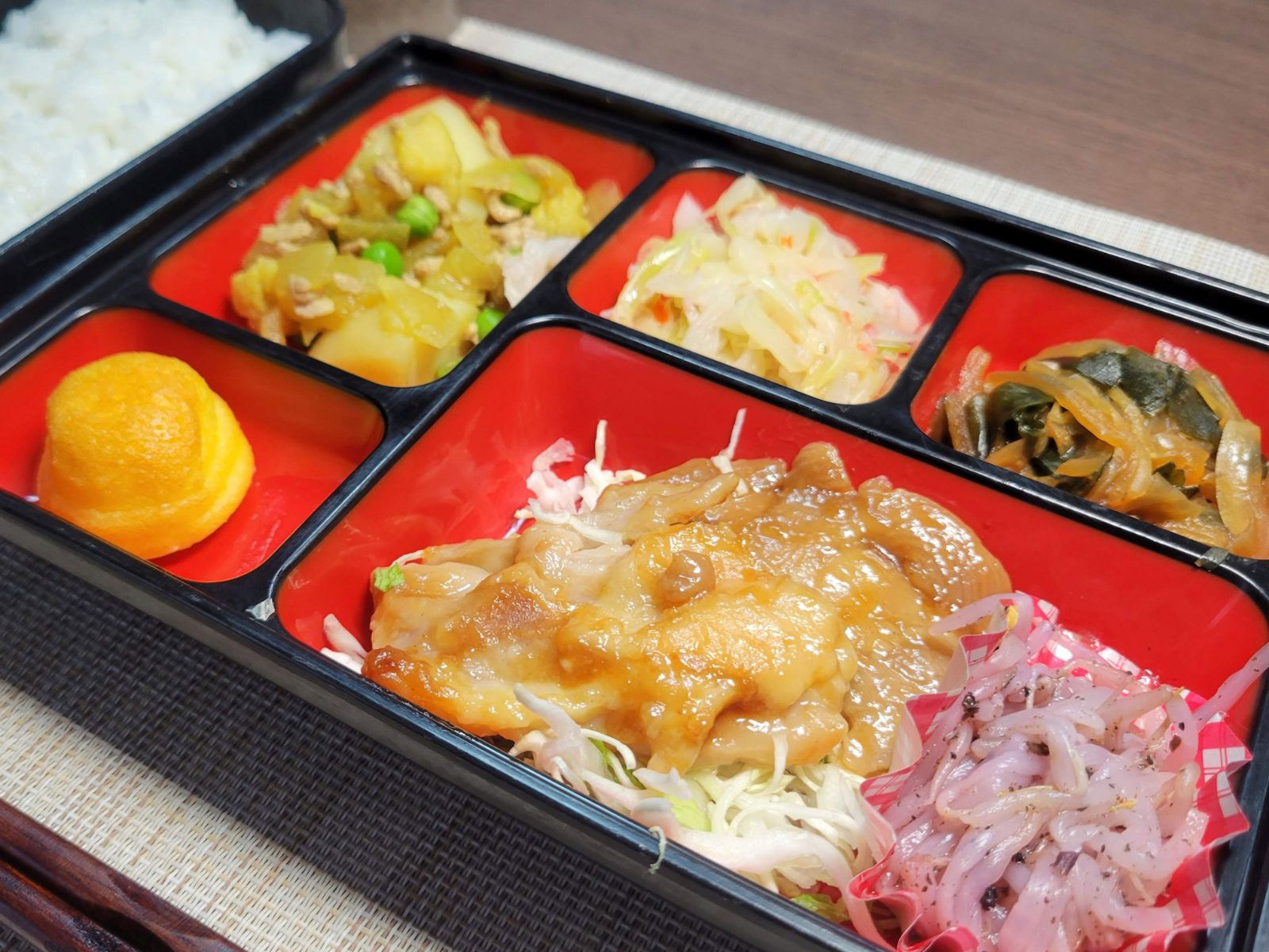 バランスの取れた食事メニュー