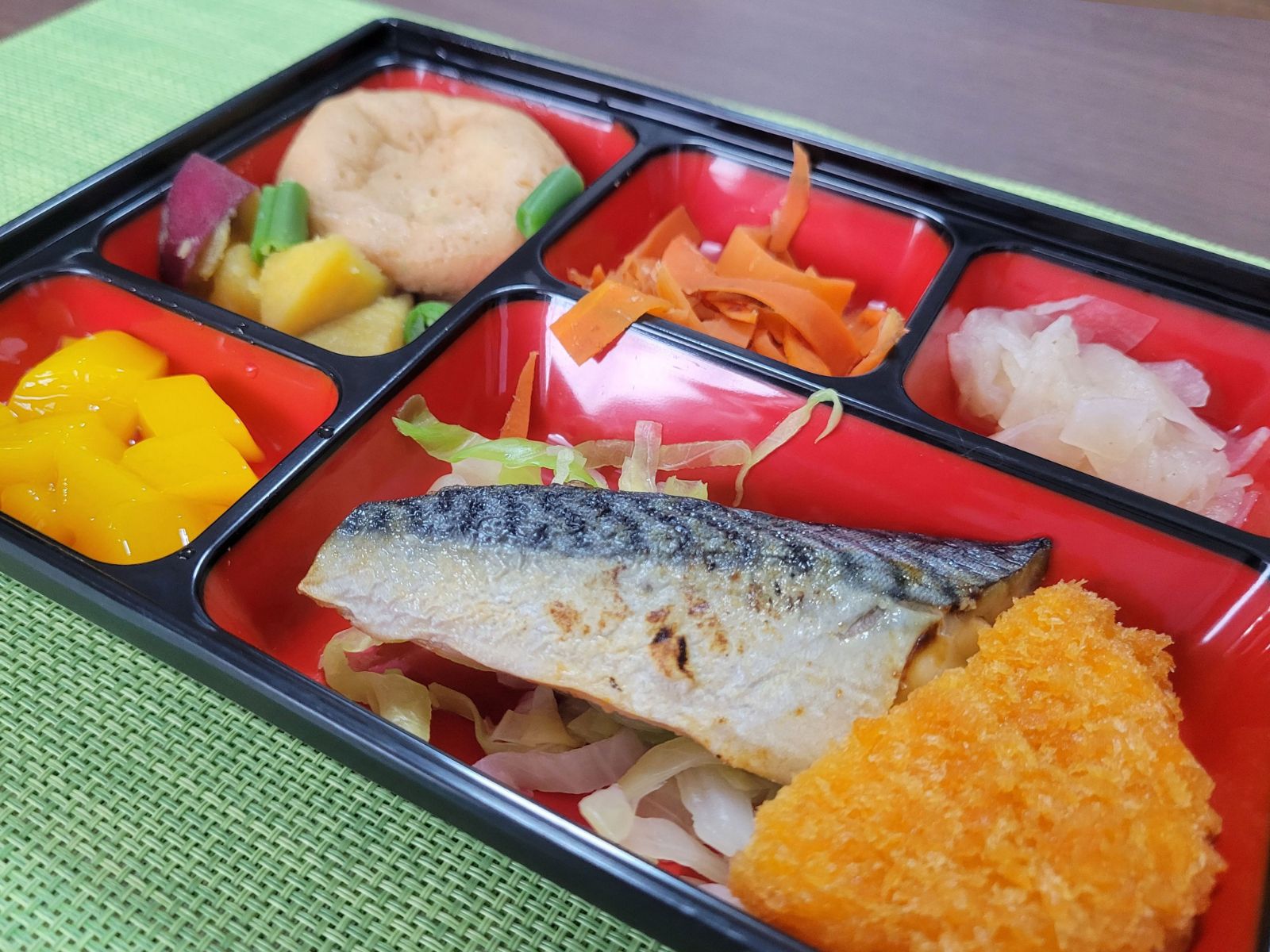 バランスの取れたお食事例