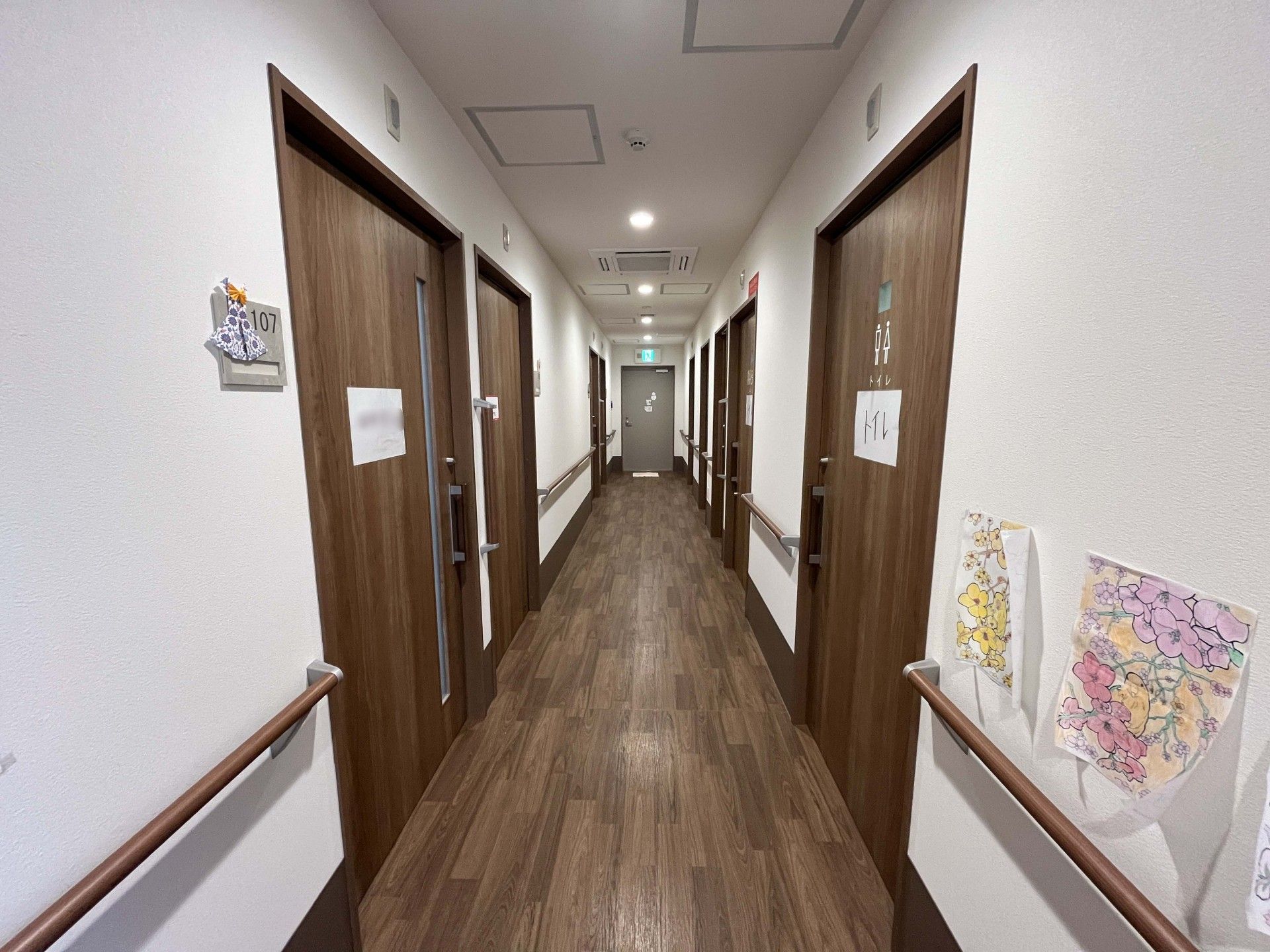 落ち着いた廊下
