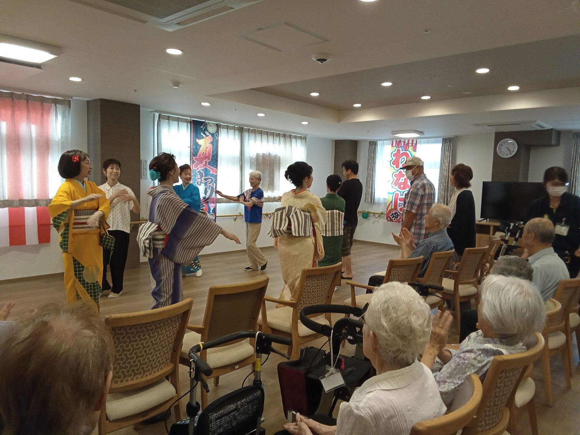 楽しい催しの様子