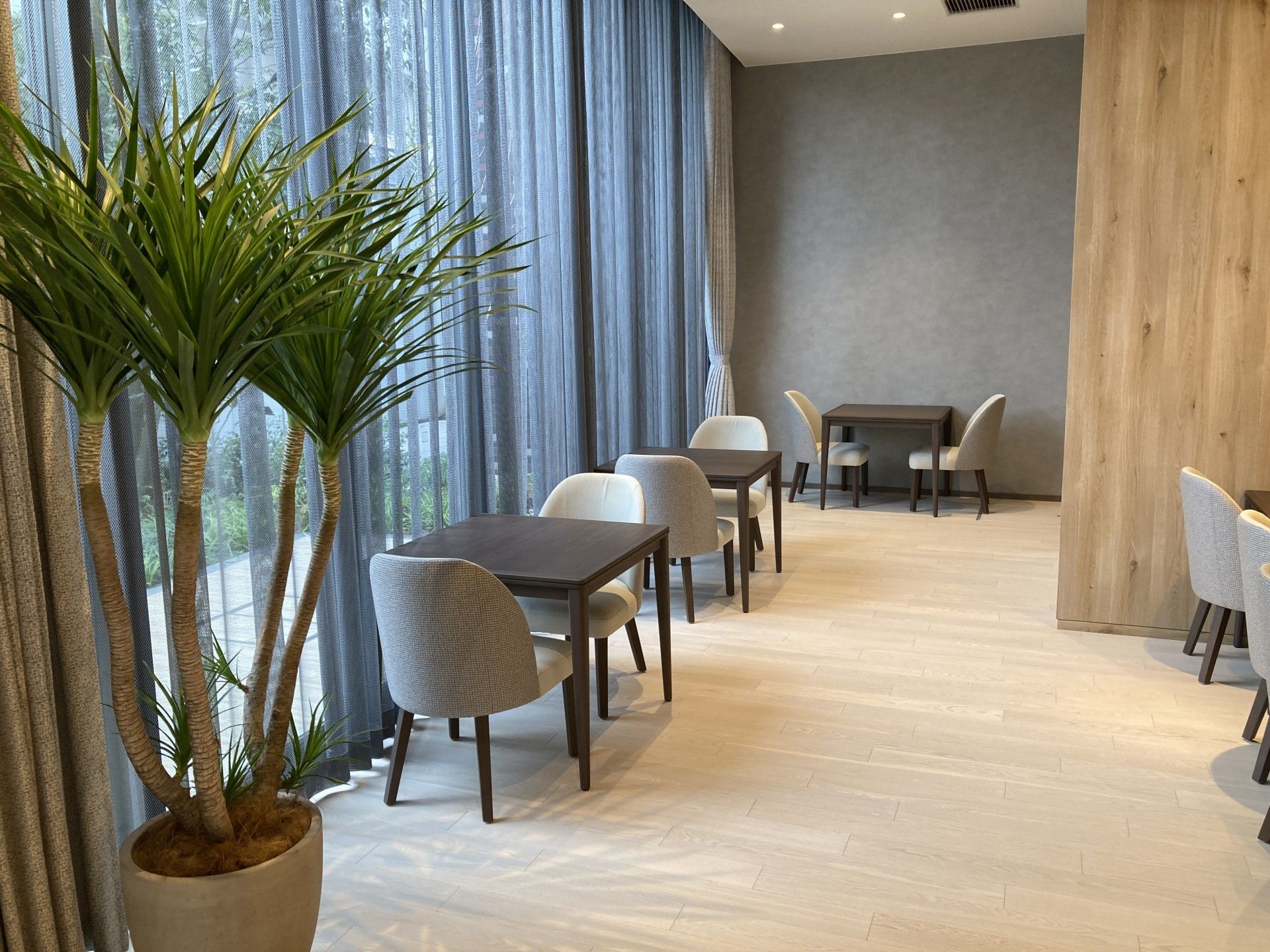 落ち着いた雰囲気の空間