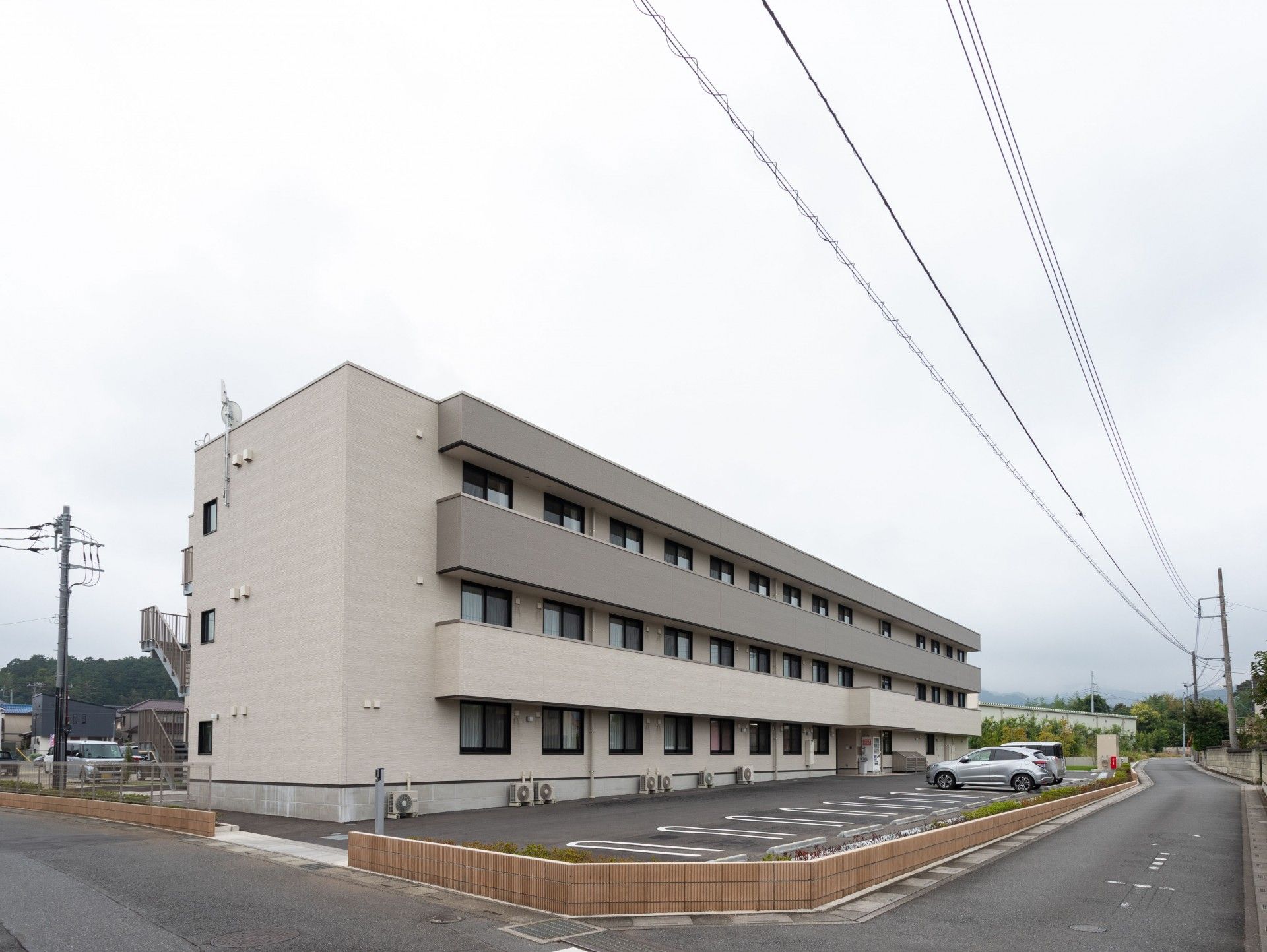 広々とした建物の外観
