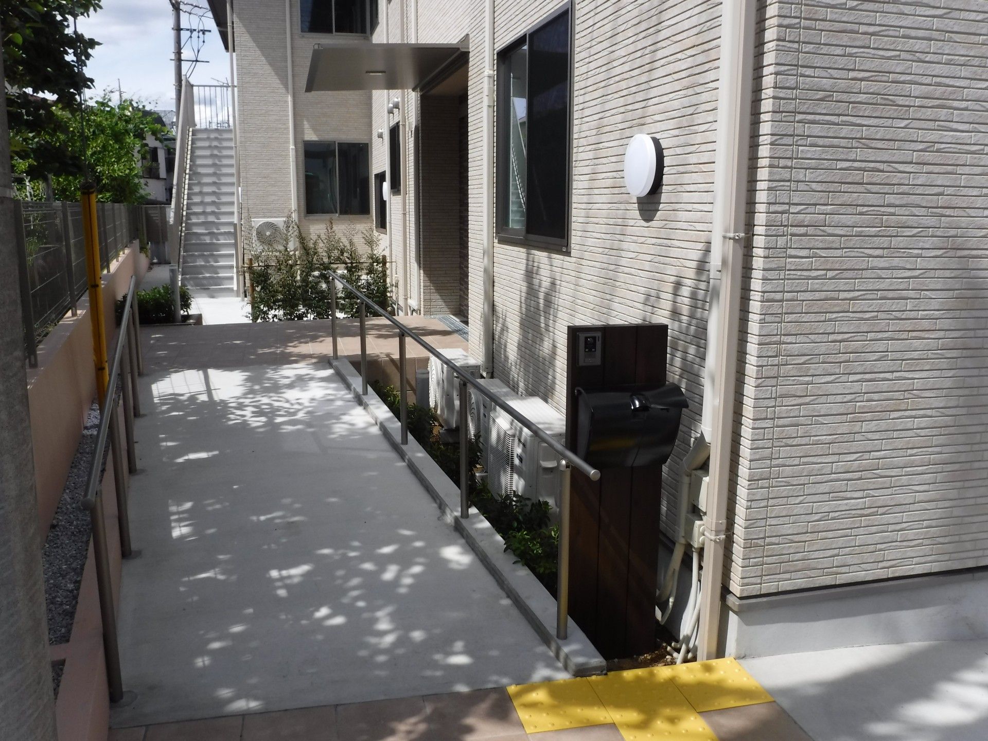アクセスしやすいエントランス