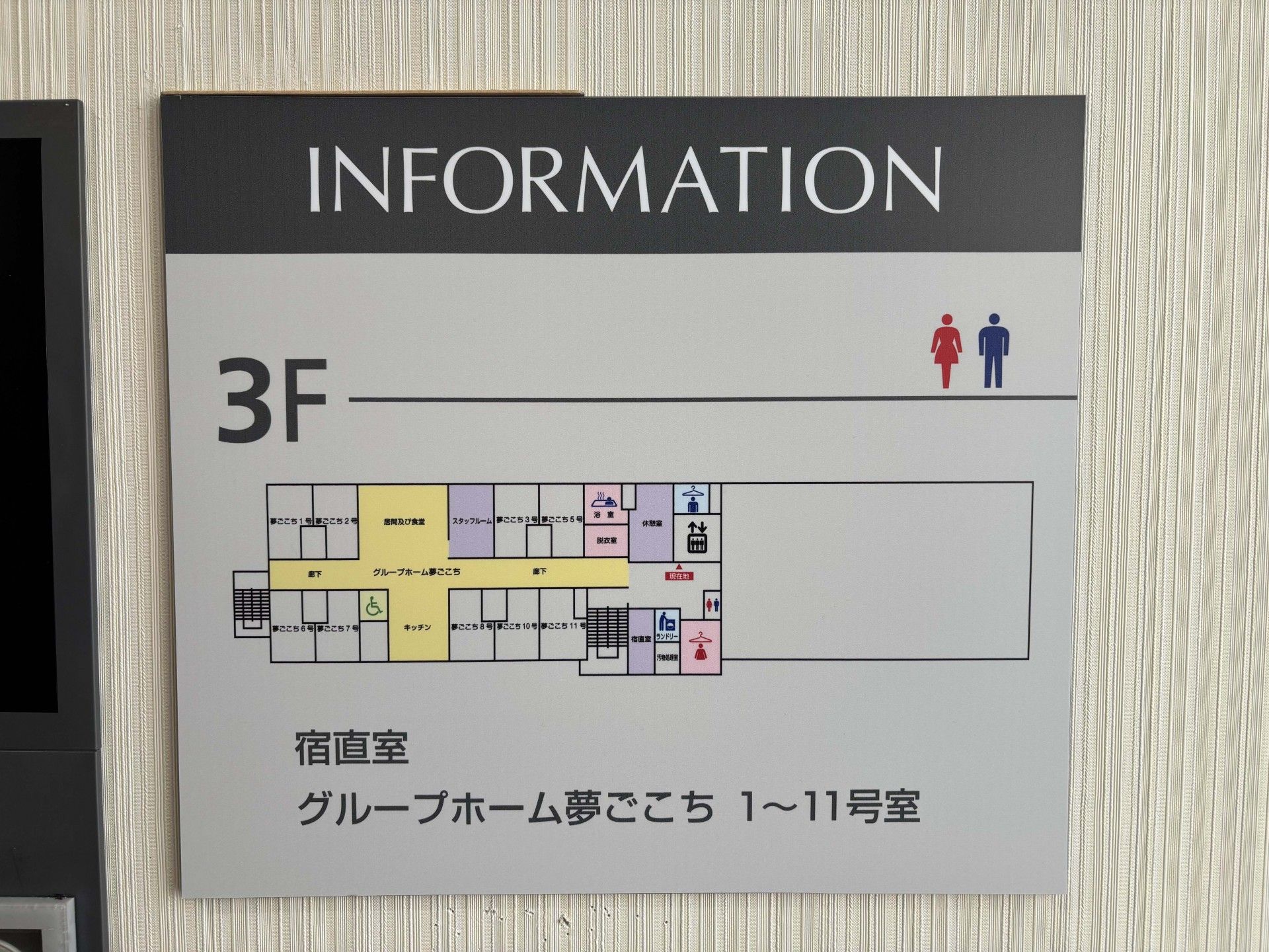 3階案内板