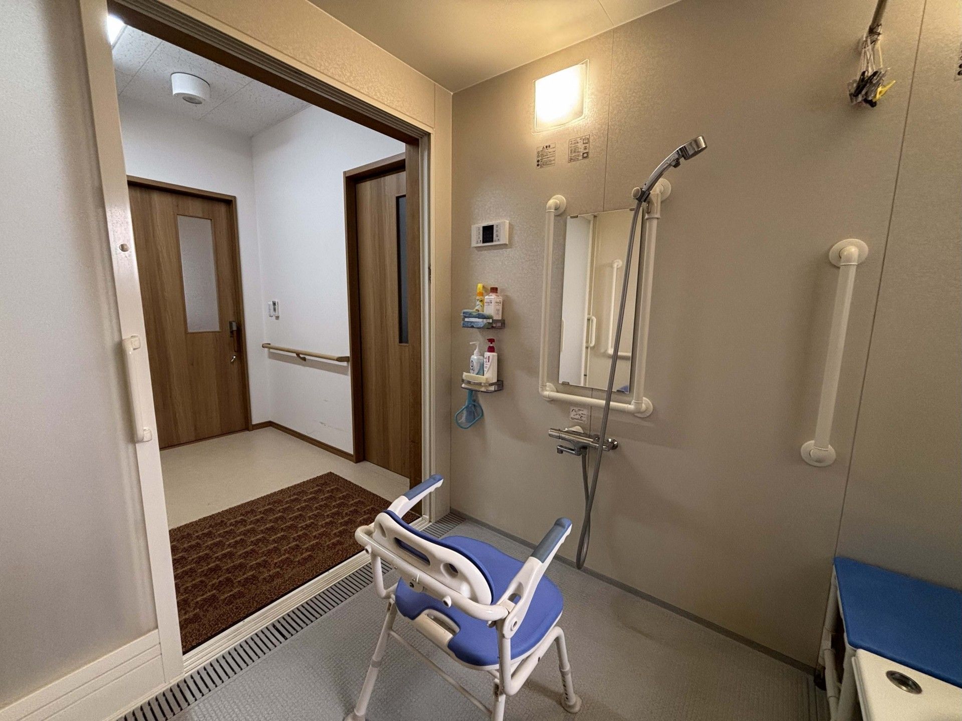 安全な入浴スペース