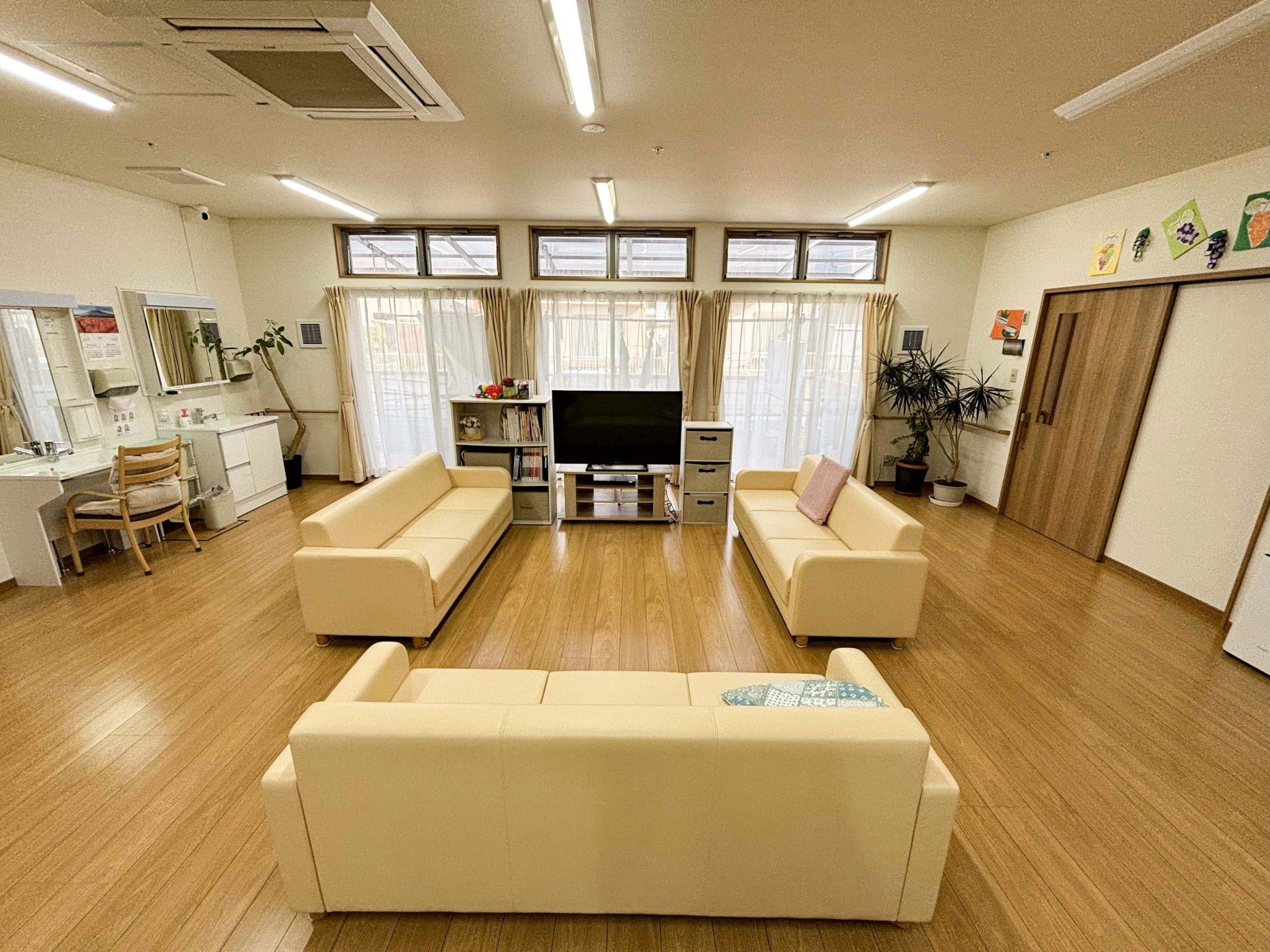 くつろぎのリビングルーム