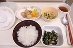 バランスの取れた食事提供