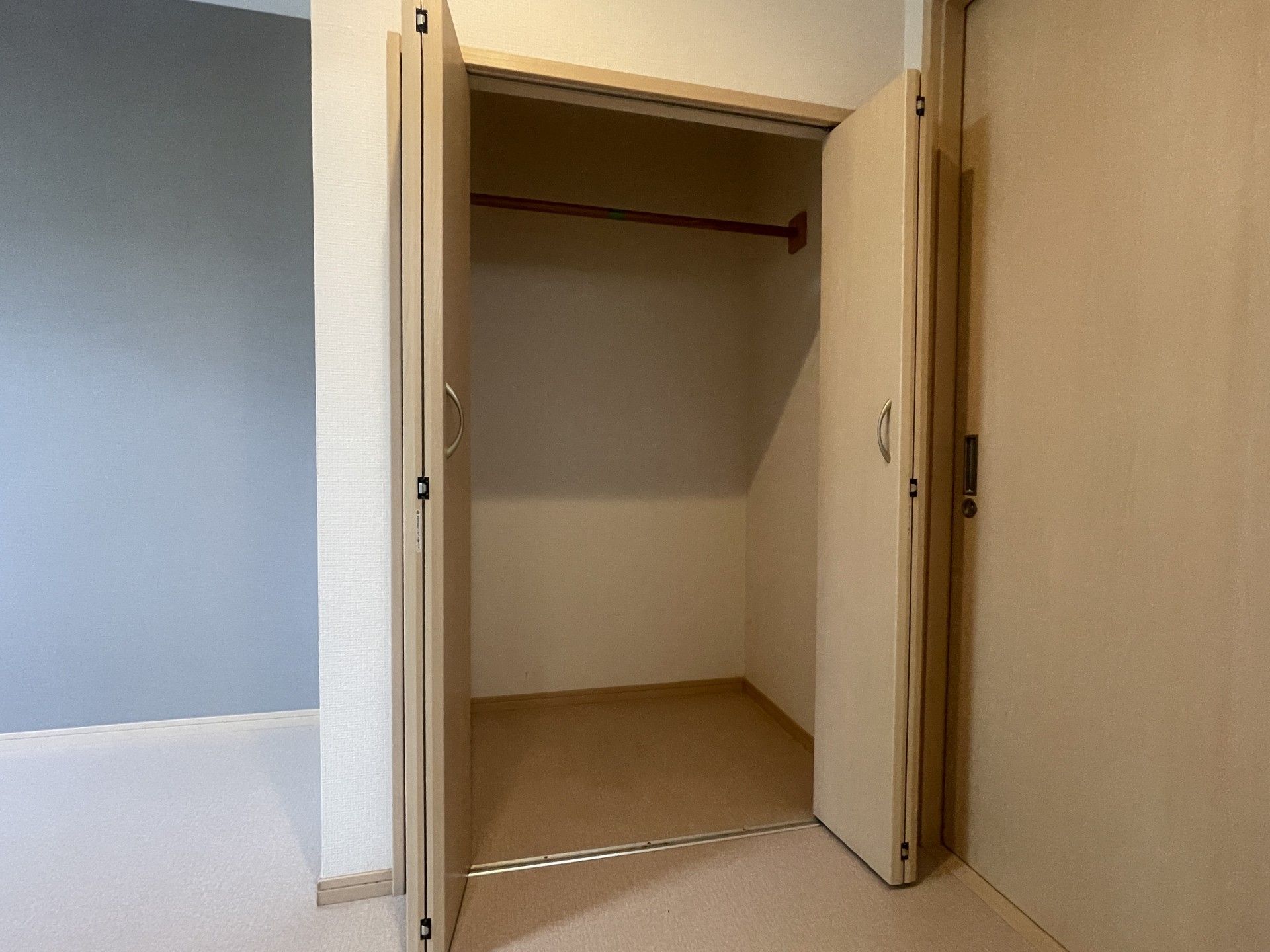 収納スペースの扉