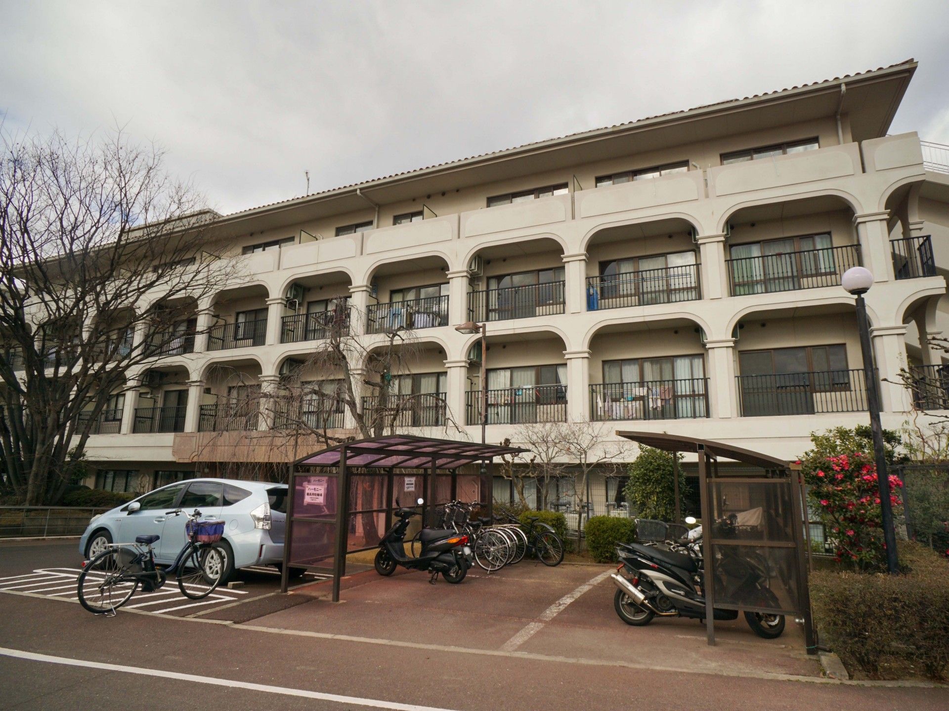 安心の居住スペース外観