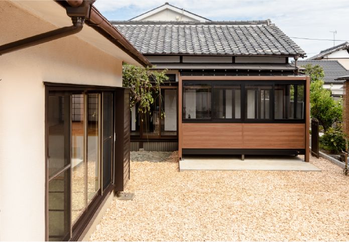 和風の家屋の居室
